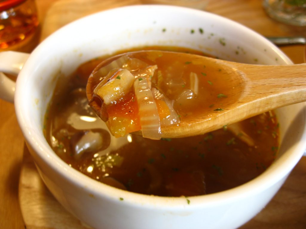 ココシカランチのスープ