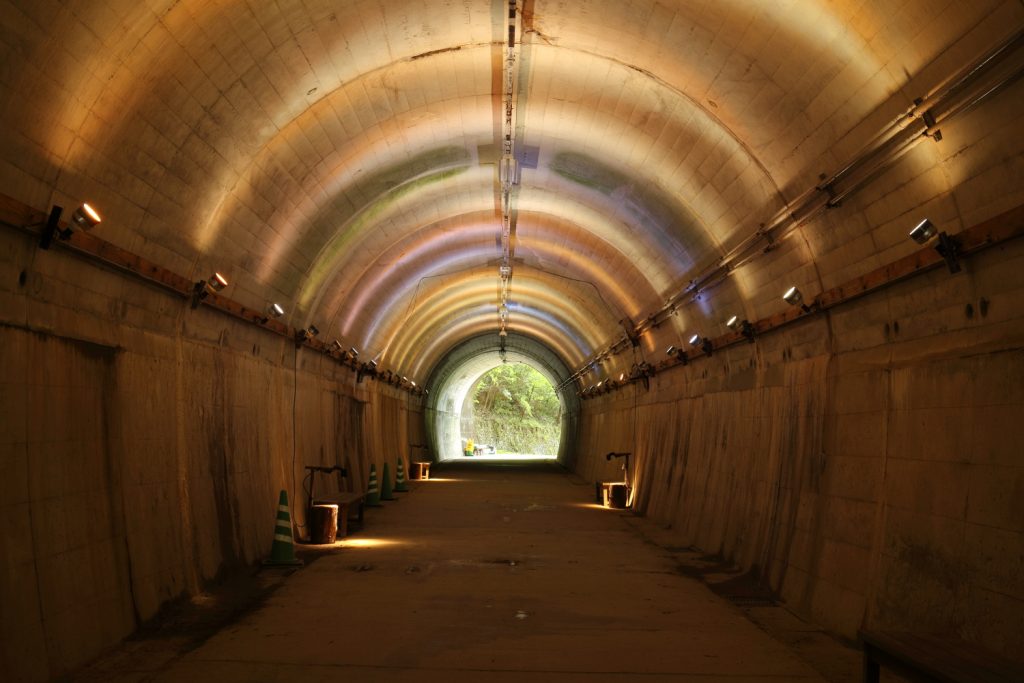 神戸市立森林植物園　トンネル
