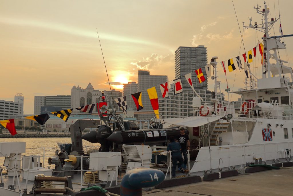 帆船フェスティバル　夕景