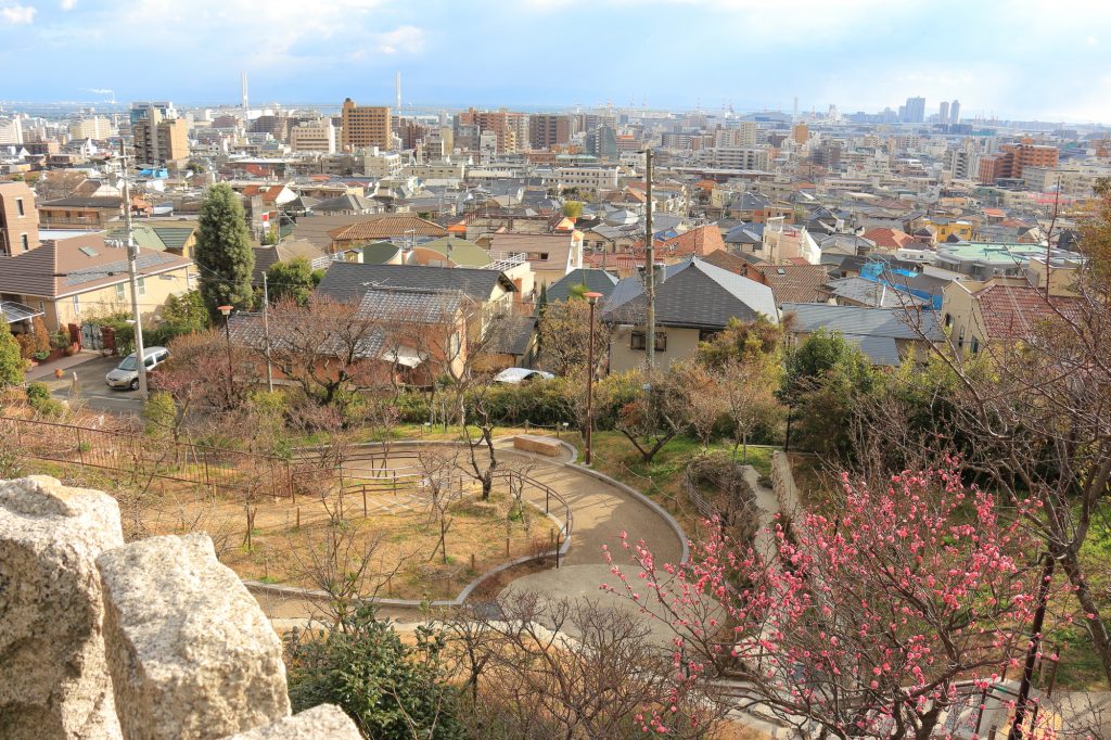 Okamoto Plum Park in KOBE, JAPAN