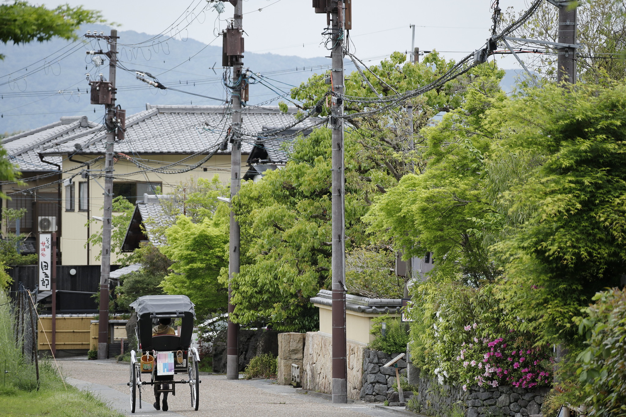 京都の街並み　作例写真 キヤノン EF-M55-200mm F4.5-6.3 IS STM