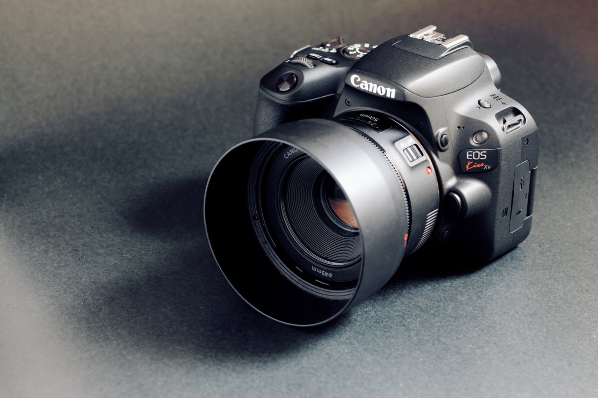 Canon EOS Kiss X7 ⁺ EF 50mm F1.8 STM レンズ-