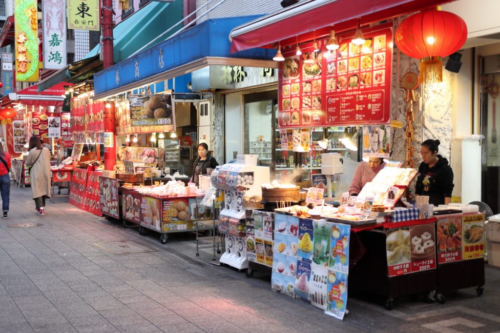南京町の出店