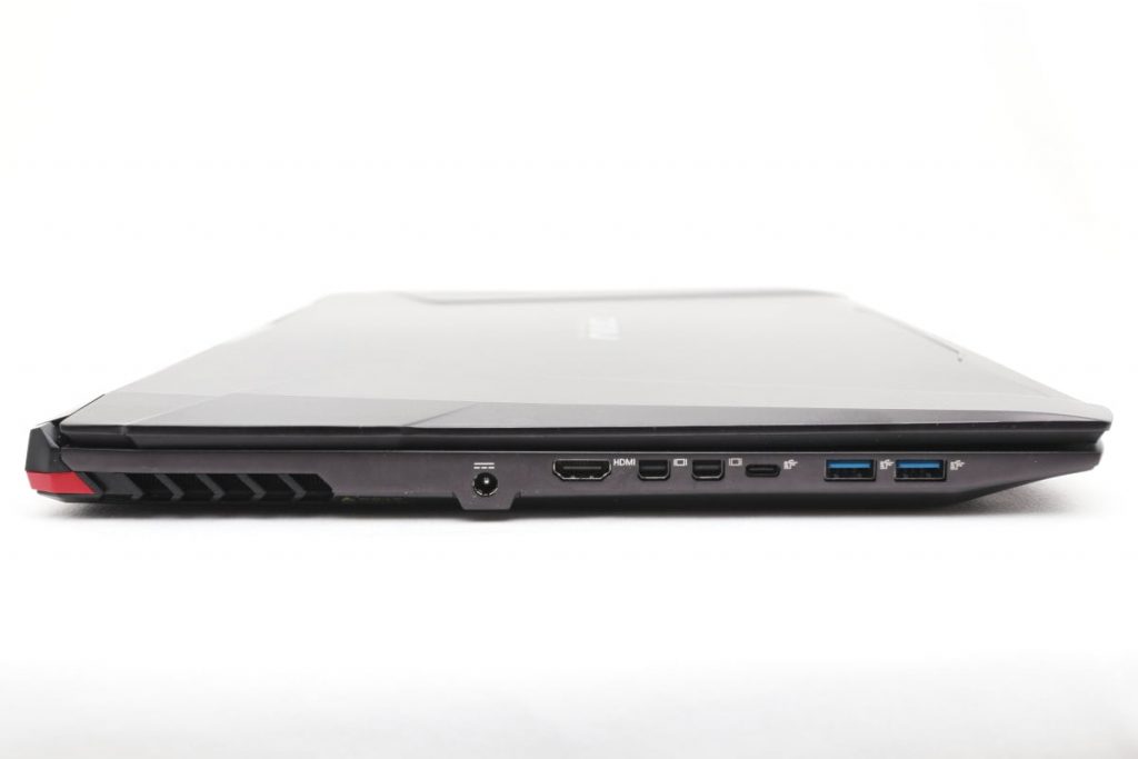 DAIV-NG7500S2-SH5のインターフェイス HDMIやThunderbolt3など