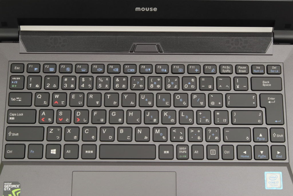 DAIV NG4500 キーボード