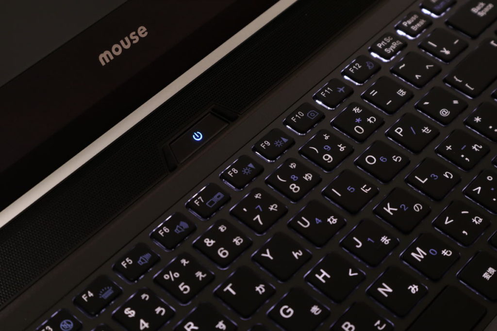 マウスコンピューター DAIV NG4500 電源ボタン