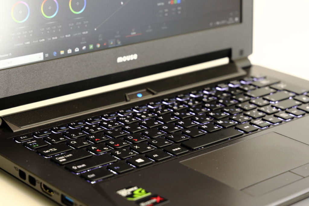 DAIV NG4500 キーボード ホワイトLEDのバックライト