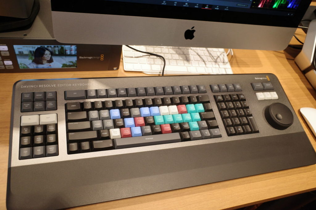 DaVinci Resolve Editor Keyboard エディターキーボード