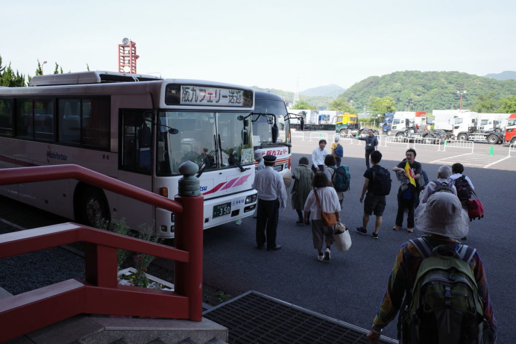 新門司港から門司駅・小倉駅への送迎バス