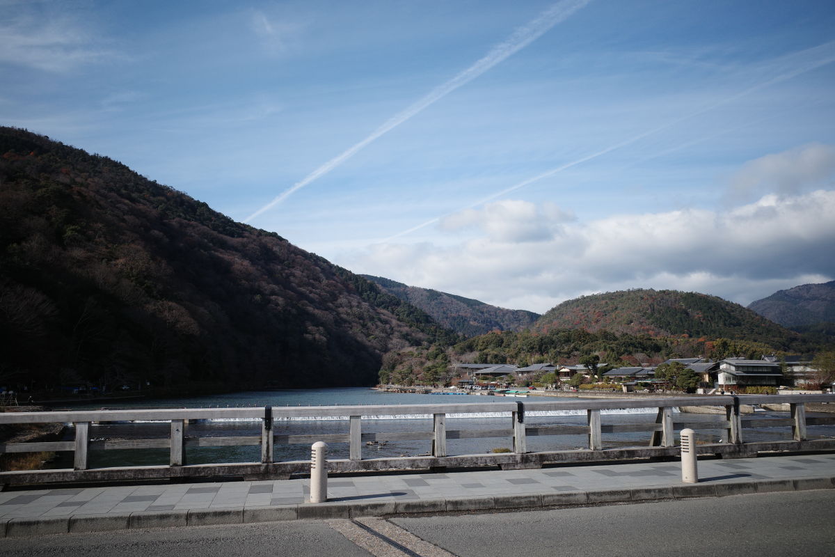 京都・嵐山 渡月橋