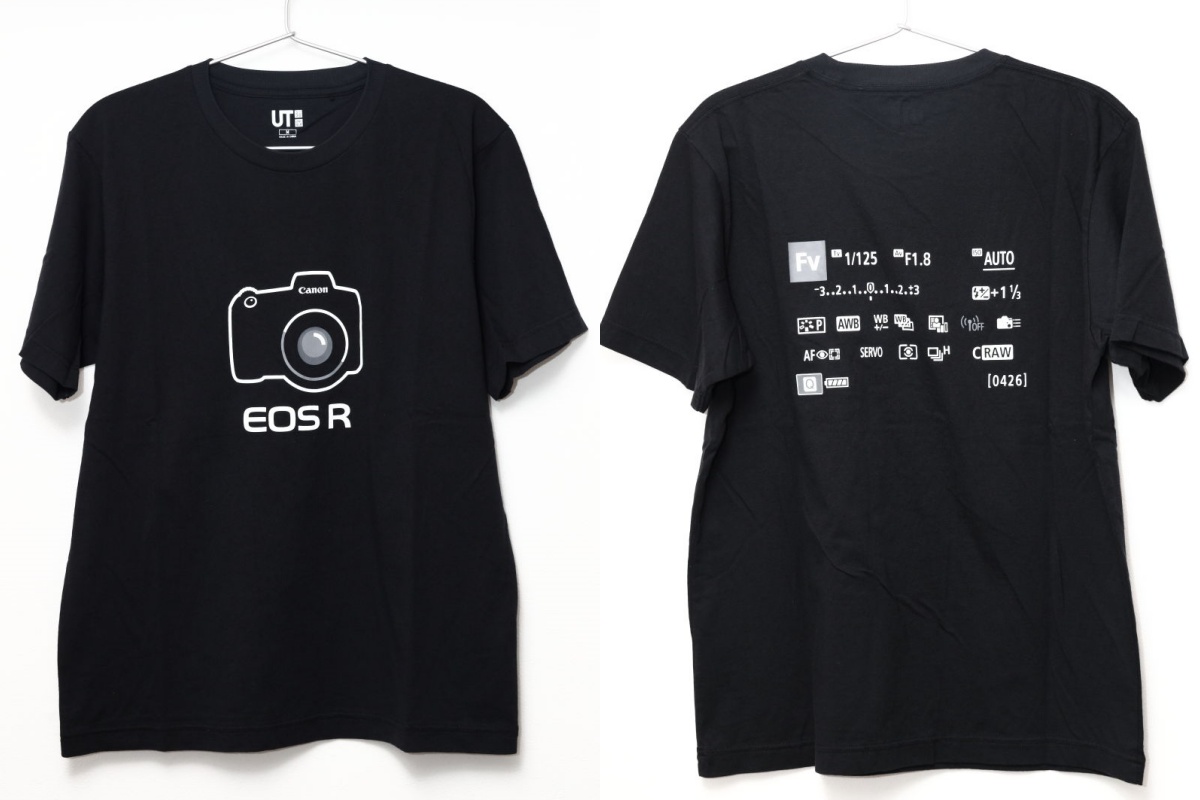 EOS RのユニクロTシャツが新発売！さっそく買いました | 神戸ファインダー
