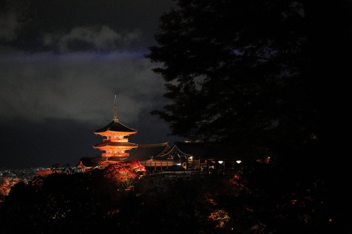 夜の清水寺