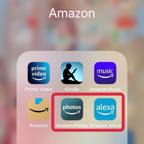 アマゾンアプリ Amazon PhotosとAmazon Alexa