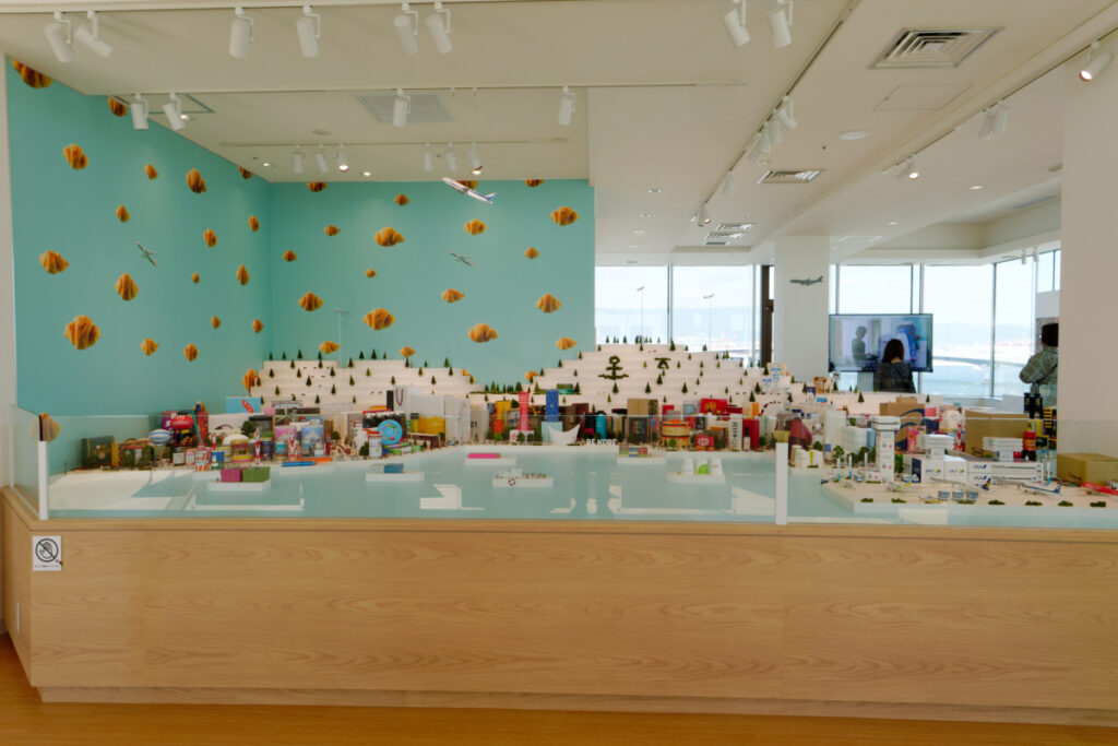 展示室②KOBE ZONE「神戸の町並みを見立ての世界で表現した世界」