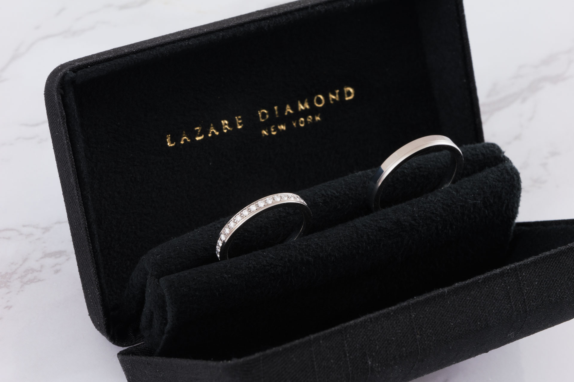 ラザールダイヤモンド 神戸・居留地店で結婚指輪を買いました！