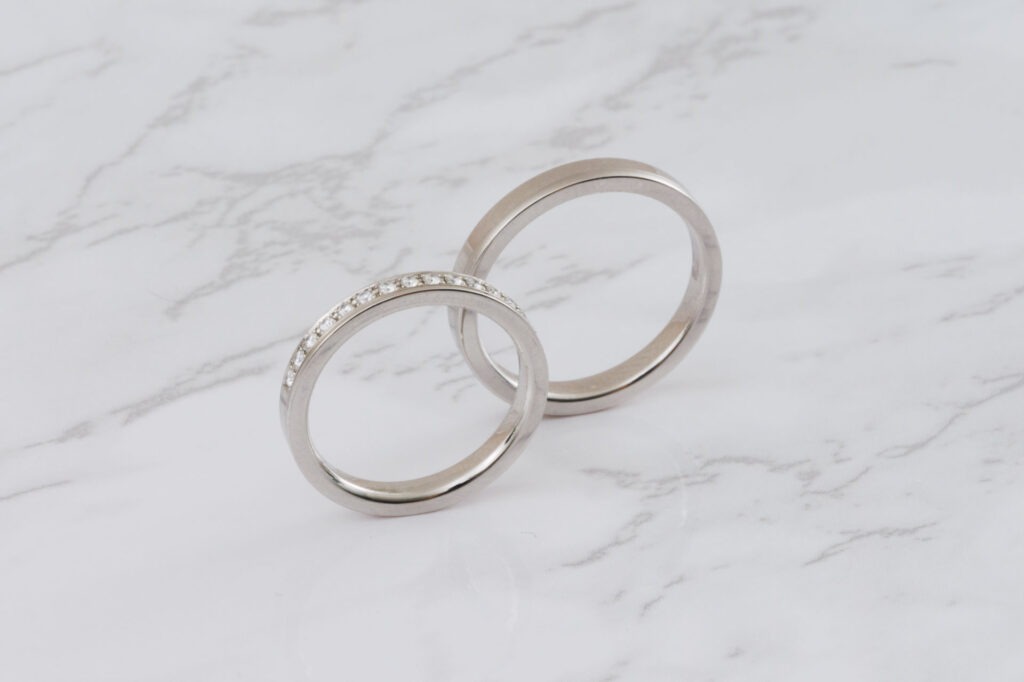 ラザールダイヤモンドの結婚指輪　ハンプトン