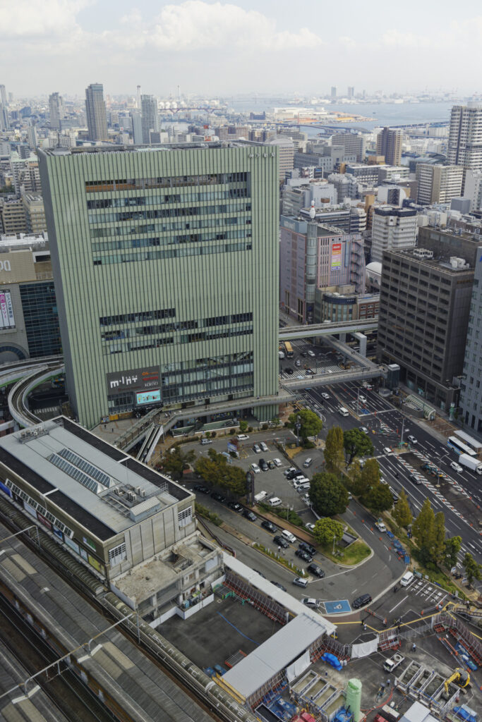 神戸三宮阪急ビル 29階ビューラウンジからの展望景色