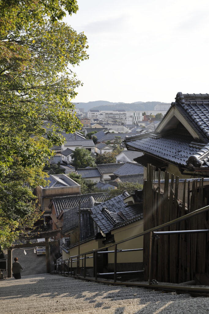 倉敷　阿知神社からの眺め