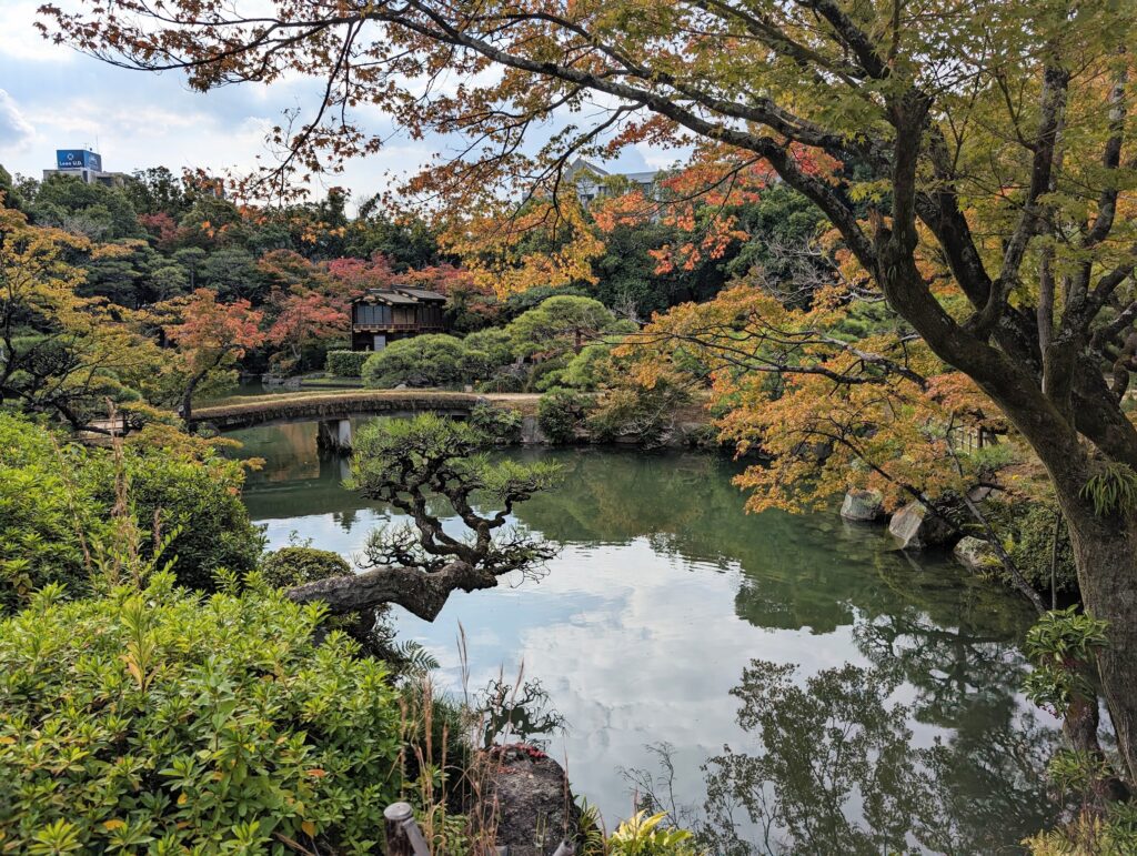 日本庭園　相楽園