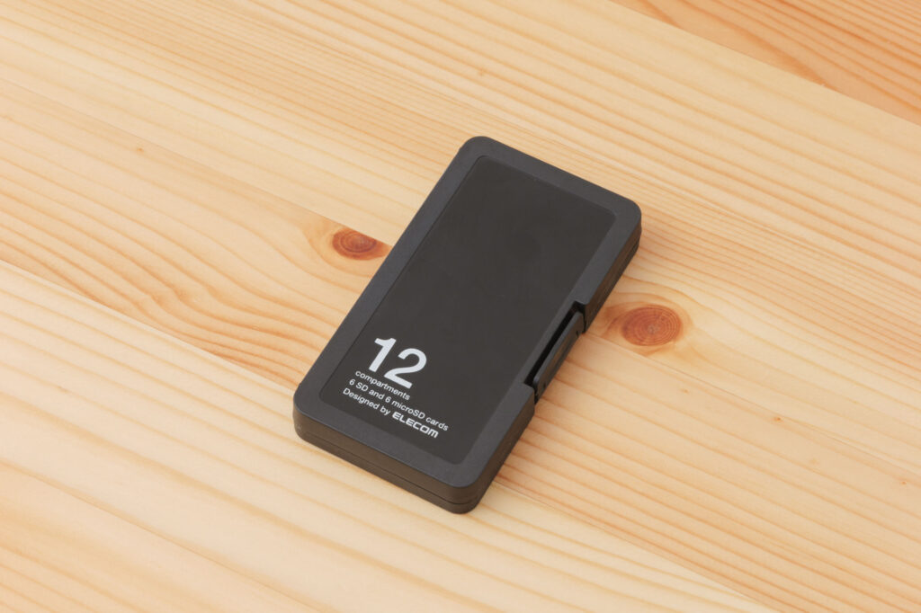 エレコム メモリカードケース SD ケース プラスチック SD6枚 + microSD6枚収納 ブラック CMC-SDCPP12BK