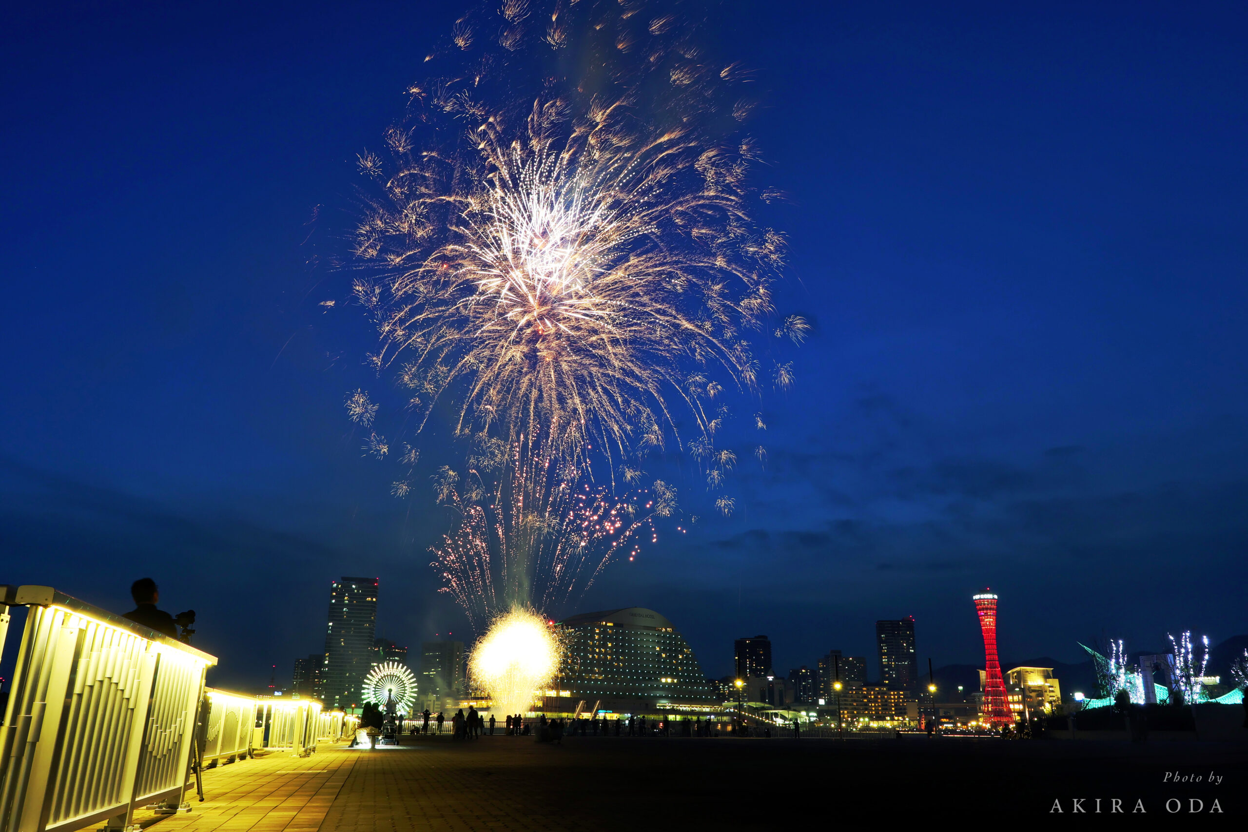 神戸の花火 Canon PowerShot V1 作例写真