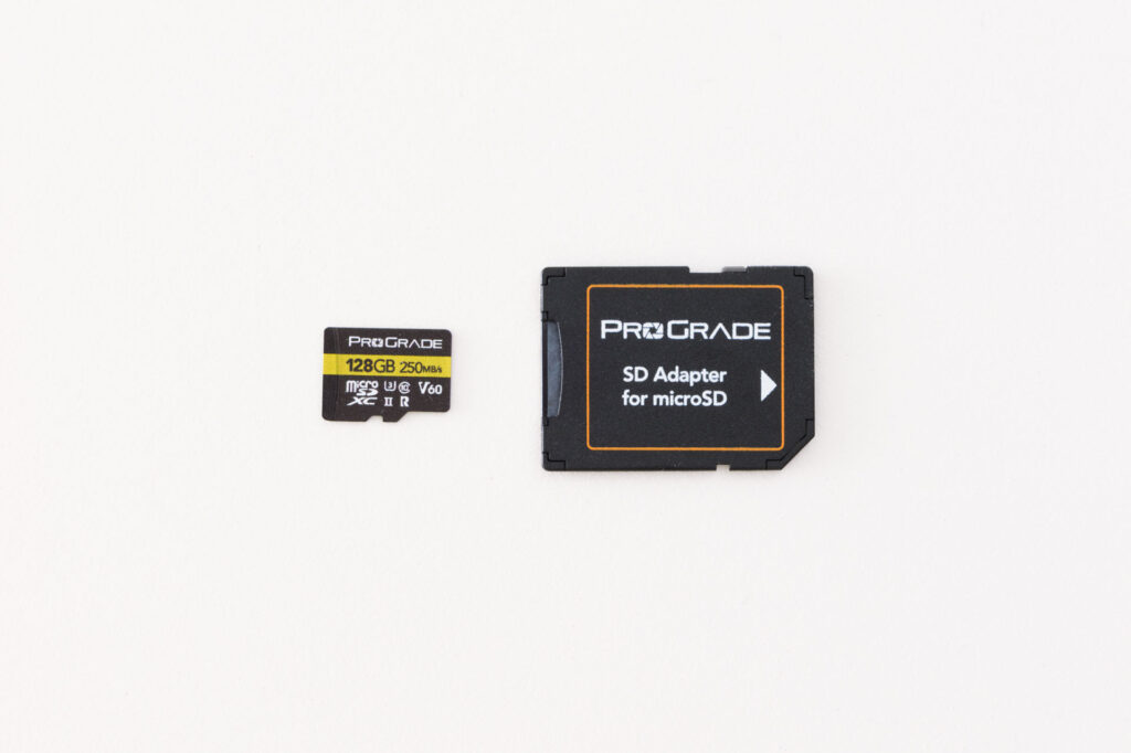 PROGRADE microSDカード UHS II対応 SDカードアダプター付属