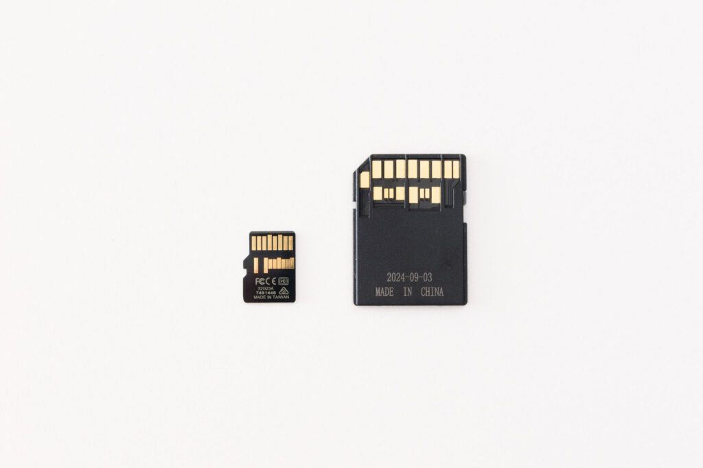 UHS-II対応のmicro SDとSD