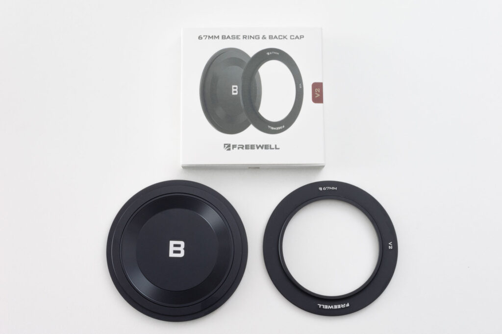 FREEWELL 別売りのV2アダプターリング & フロントレンズキャップ