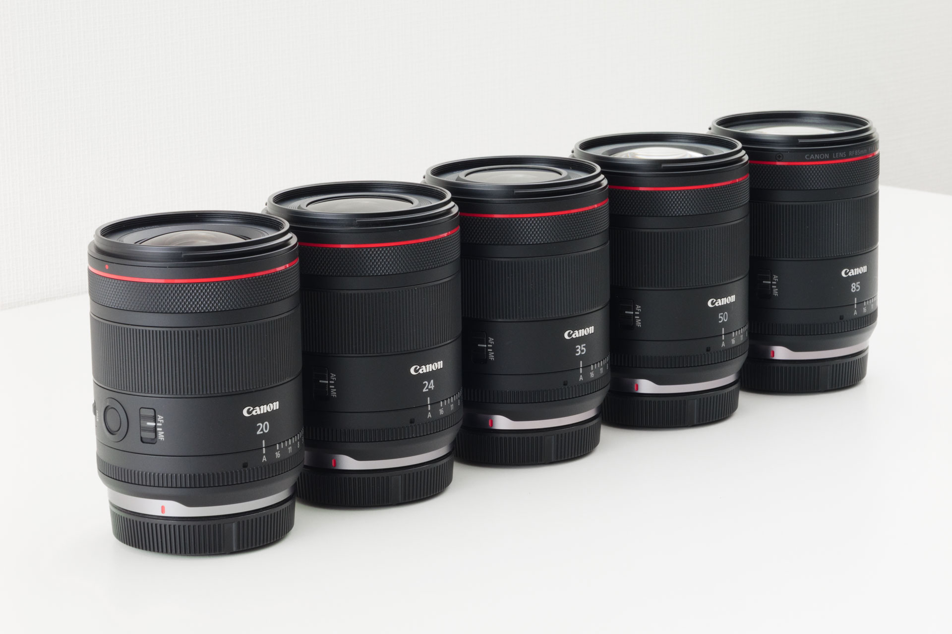 キヤノンRF F1.4 L VCMシリーズ