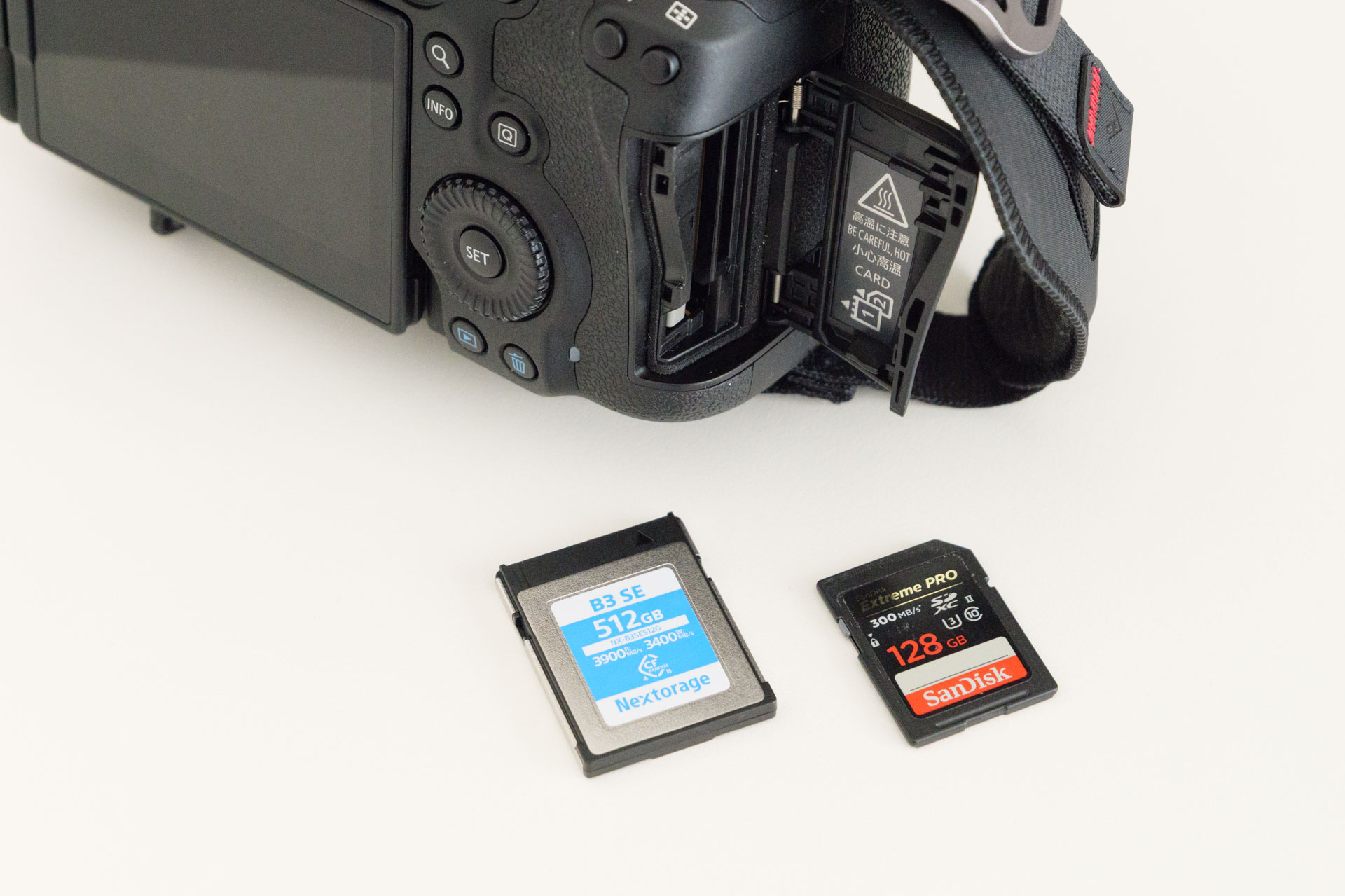 EOS R6 Mark IIIに使っている記録メディア【CFexpressって必要？】