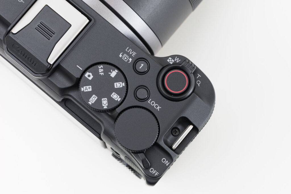 EOS R50 Vモードダイヤル