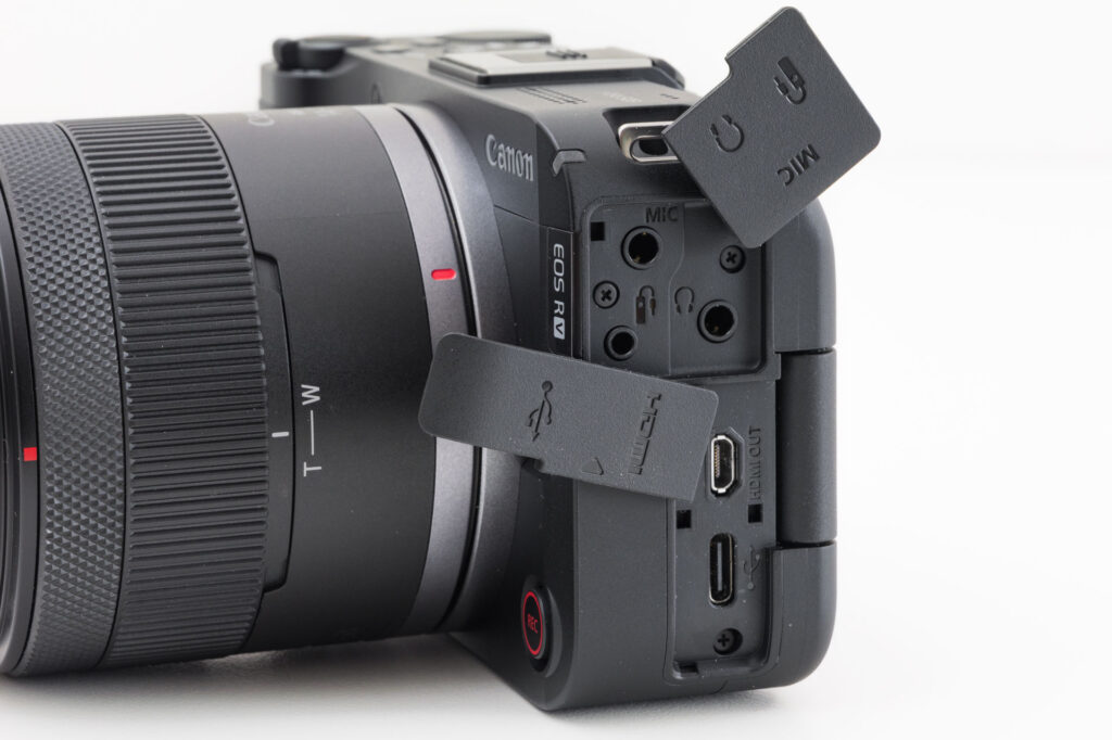 EOS R50 Vのインターフェイス