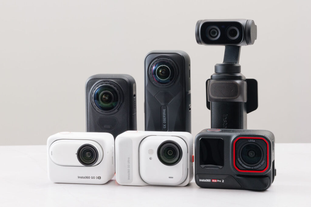 Insta360のカメラ6機種を暗い場所で撮り比べ!用途別の選び方解説
