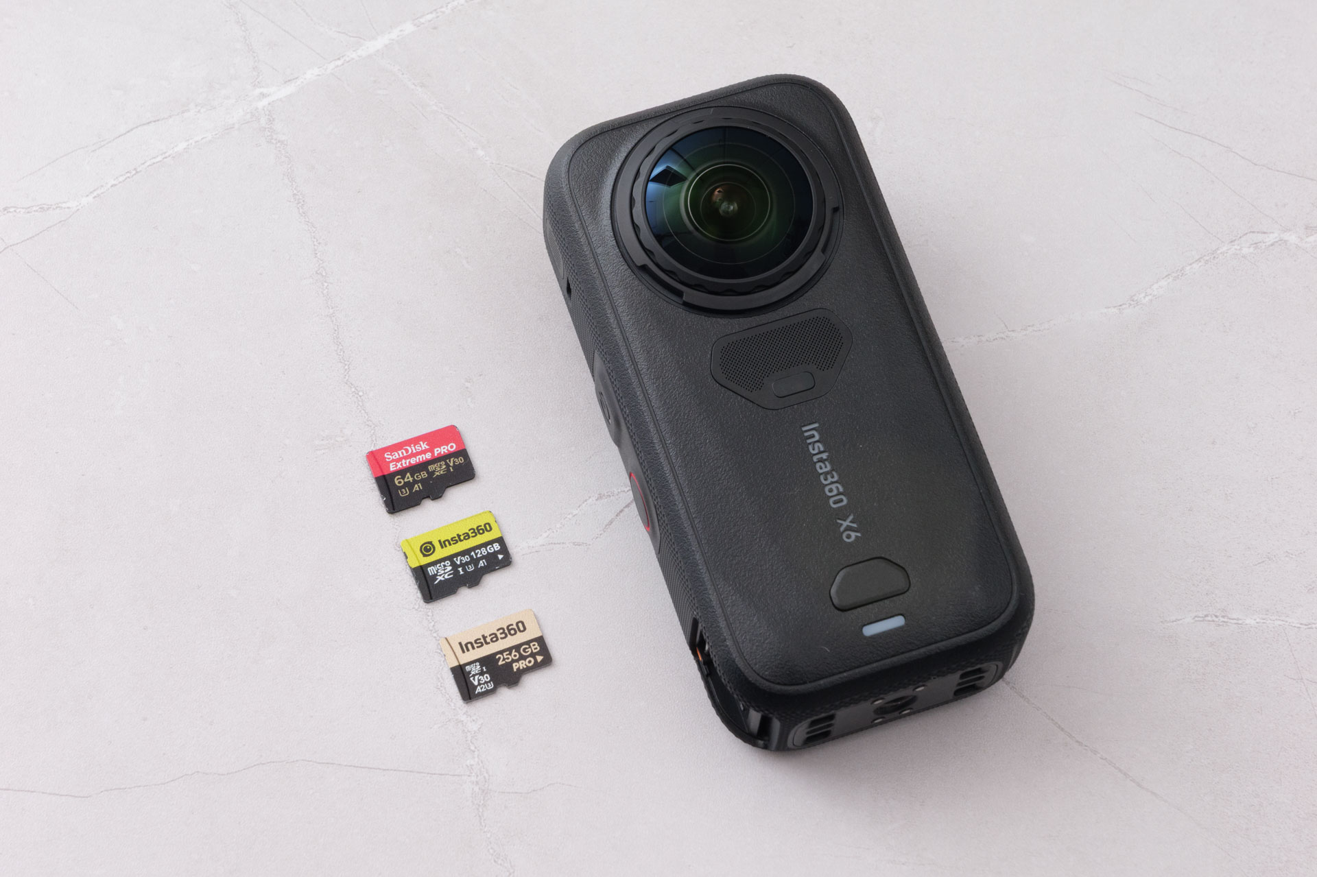 Insta360 X6の使い方【記録メディア編】撮影可能時間とmicroSDカードの選び方