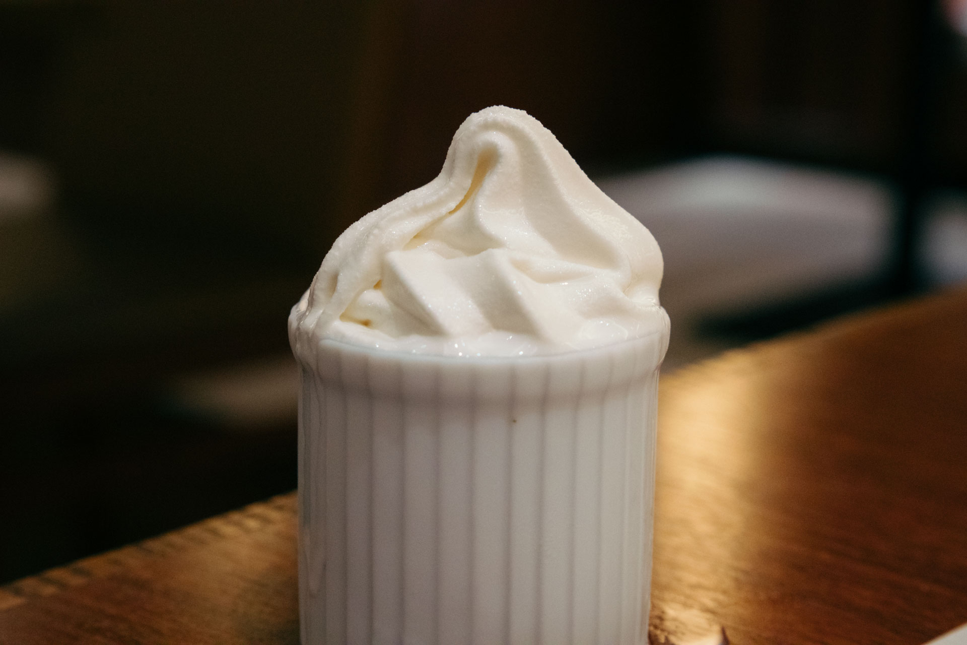 セルフのソフトクリーム