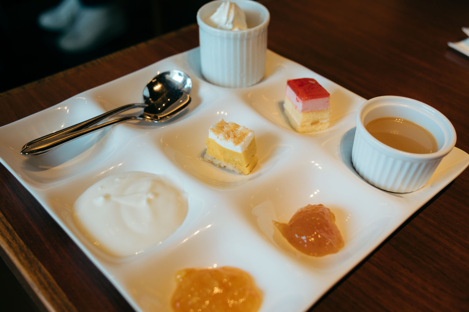 朝食のデザート
