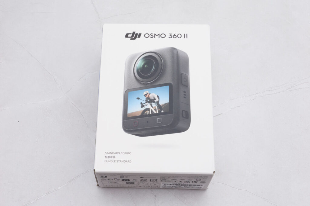 Osmo 360 II スタンダードコンボの箱