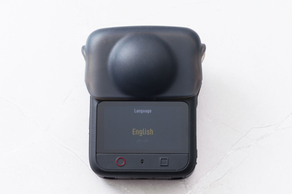 Osmo 360 IIの初回起動時の言語選択画面